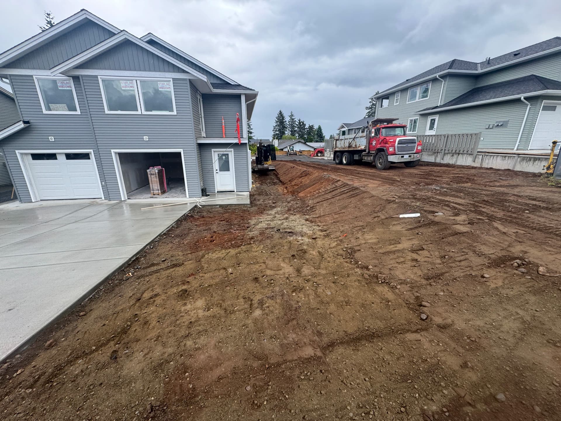 Full Landscape Package for 6 New Homes in Campbell River