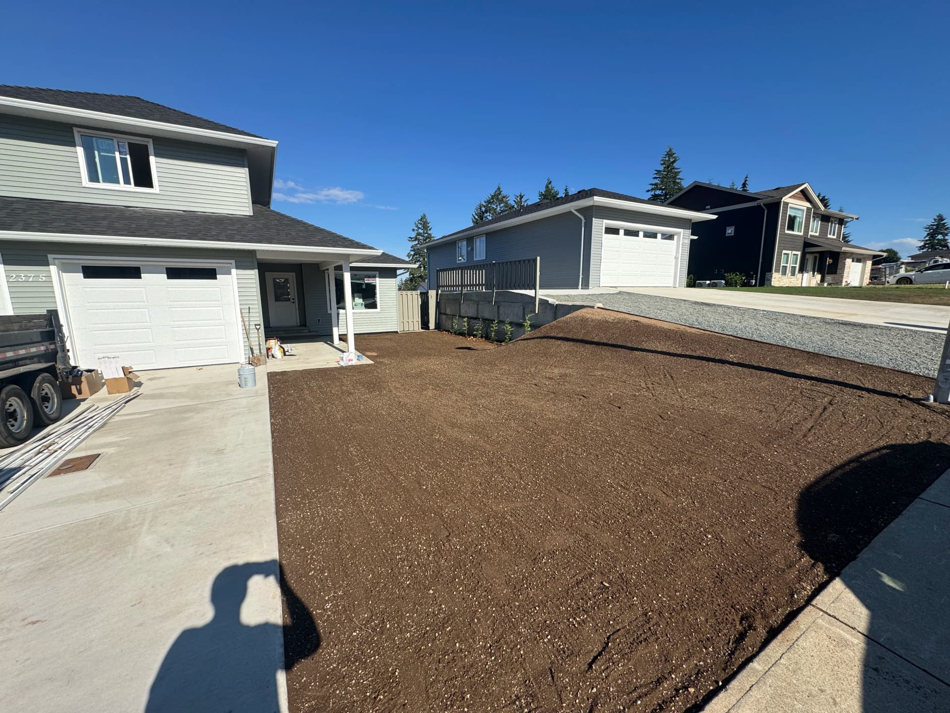 Gallery photos for Full Landscape Package for 6 New Homes in Campbell River: Image #7